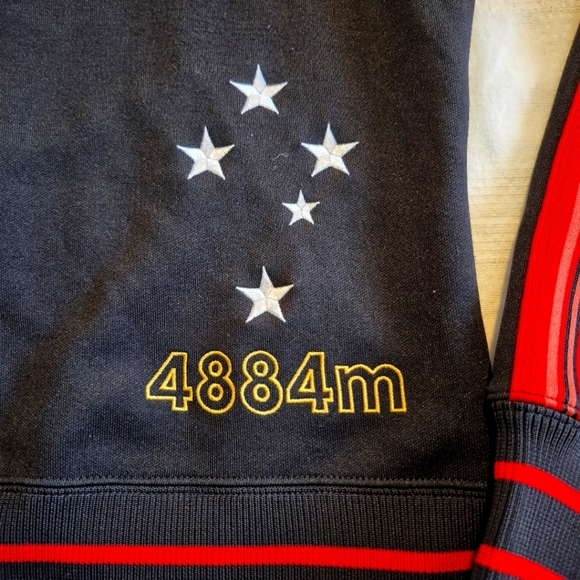 North Face A5 Summit Series women's size medium black, red & orange full zip up - Picture 11 of 12